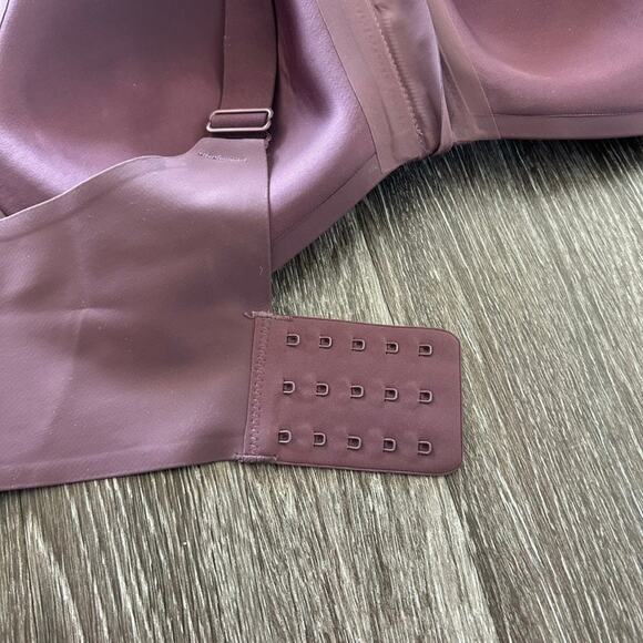 NWT Knix Catalyst Front Zip Sports Bra Size 5 38DD Dahlia Purple Maximum Support - Picture 8 of 13